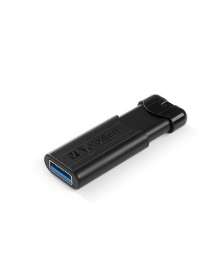 Memorie USB VERBATIM PinStripe 49319, 128 GB, USB 3.2, Black