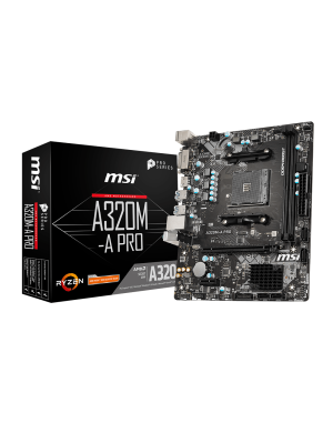 Placa de baza MSI A320M-A PRO MAX, Socket AM4