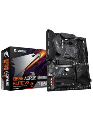 Placa de baza GIGABYTE B550 AORUS ELITE 2, AMD B550, Socket AM4, ATX
