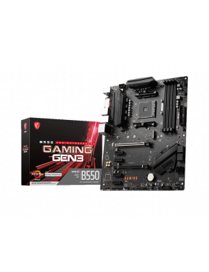 Placa de baza MSI B550 Gaming Gen 3, AMD B550, Socket AM4, ATX