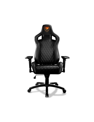 Scaun gaming COUGAR GAMING Armor S Royal CGR-NXNB-ASR, Piele sintetica, max. 120 kg, Negru-Auriu