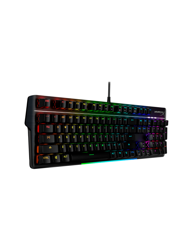 Tastatura gaming cu fir HYPERX Alloy MKW100 4P5E1AA#ABA, Mecanica, RGB, USB, Black