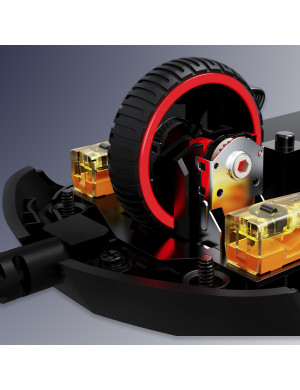 Mouse gaming cu fir HYPERX Pulsefire Haste, 16000 DPI, optic, USB, White/Pink