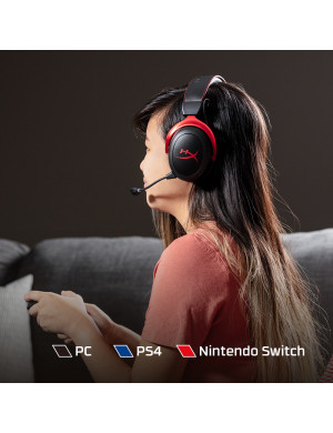 Casti gaming HYPERX Cloud II, USB, Wireless, Black/Red