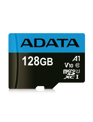 Card de memorie A-DATA Premier AUSDX128GUICL10A1-RA1, MicroSDXC, 128 GB + Adaptor SD