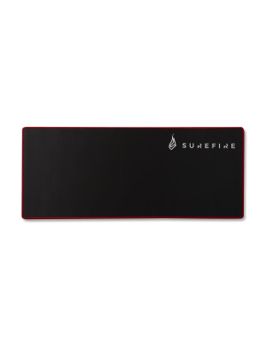 Mouse Pad Gaming SUREFIRE Silent Flight 680, Large, Black/Red