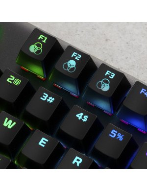 Tastatura gaming cu fir HYPERX Alloy Origins Core Blue 4P5P2AA#ABA, Mecanica, RGB, USB, Black