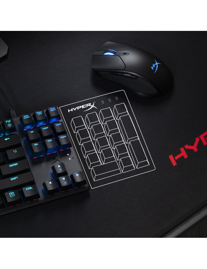 Tastatura gaming cu fir HYPERX Alloy Origins Core Blue 4P5P2AA#ABA, Mecanica, RGB, USB, Black