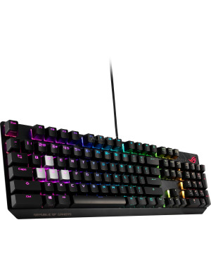 Tastatura gaming cu fir ASUS ROG Strix Scope, Mecanica, USB, RGB, Black