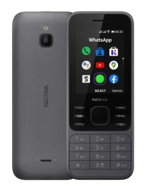 Telefon NOKIA 6300 4G, Dual SIM, Charcoal