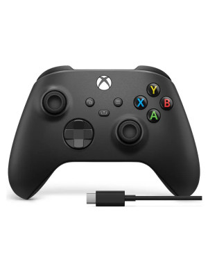 Controller MICROSOFT Xbox Series X Wireless - Carbon Black + USB-C Cable