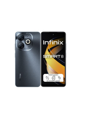 Telefon INFINIX Smart 8, 64GB, 3GB RAM, Timber Black