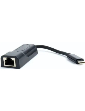 Adaptor de Retea GEMBIRD USB-C Gigabit, Black