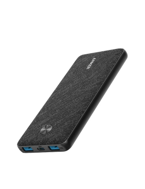 PowerBank ANKER PowerCore III Sens A1248G11, 10000 mAh, 18 W, Power Delivery, USB-C, USB, Black