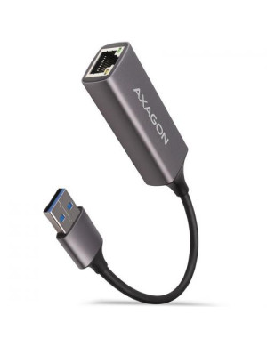 Adaptor placa de retea AXAGON ADE-TR, USB, Argintiu