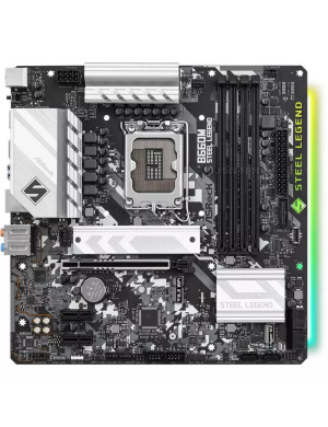 Placa de baza ASROCK B660M Steel Legend, Intel B660, Socket 1700, mATX