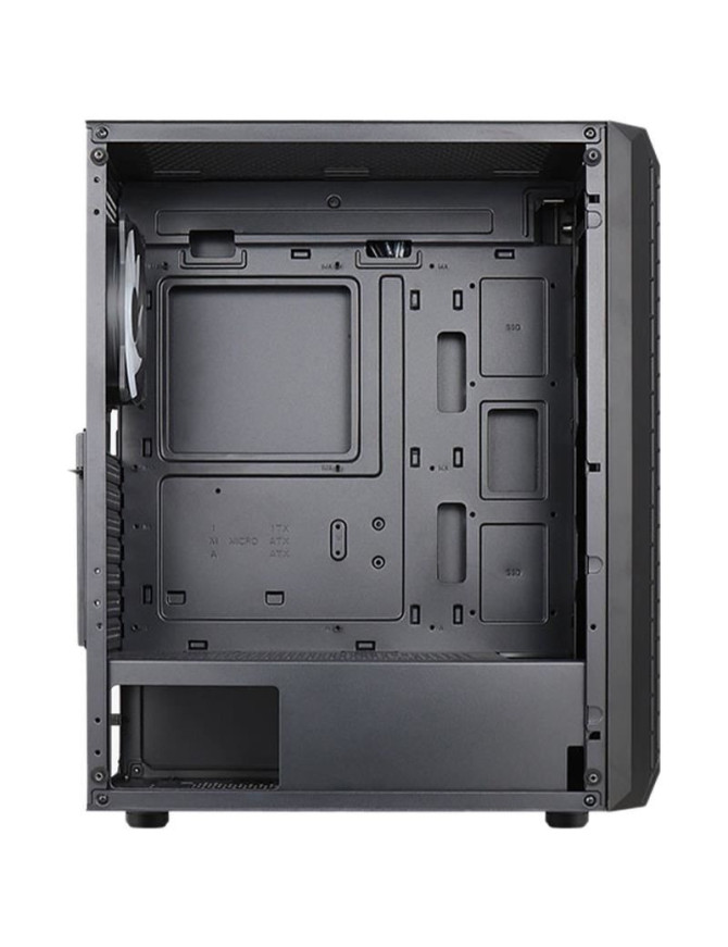 Carcasa AEROCOOL Beam V2 RGB, Fara sursa, neagra