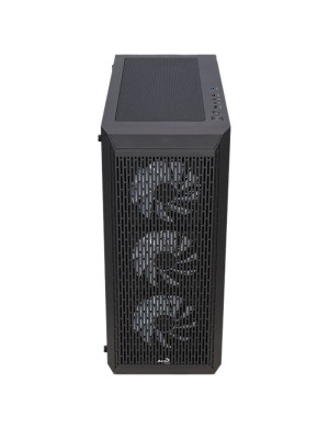 Carcasa AEROCOOL Beam V2 RGB, Fara sursa, neagra