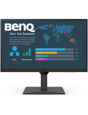 Monitor LED BENQ BL2790QT, 27", QHD, IPS, USB-C, 75Hz, 5 ms, Black
