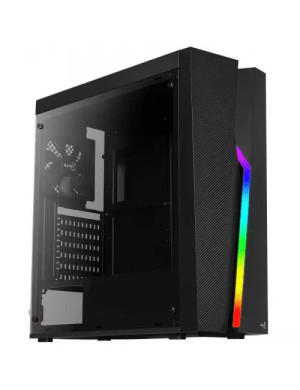 Carcasa PC AEROCOOL Bolt, Fara sursa, RGB, Black