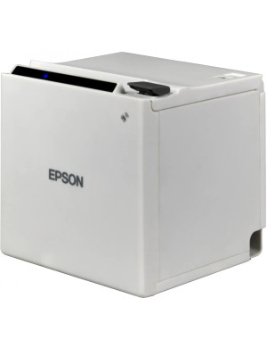 Imprimanta de chitante EPSON TM-m50, USB, LAN, Serial, White
