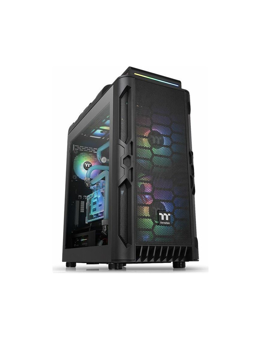 Carcasa THERMALTAKE Level 20 RS ARGB, Mid-Tower, Fara sursa, ATX, Negru