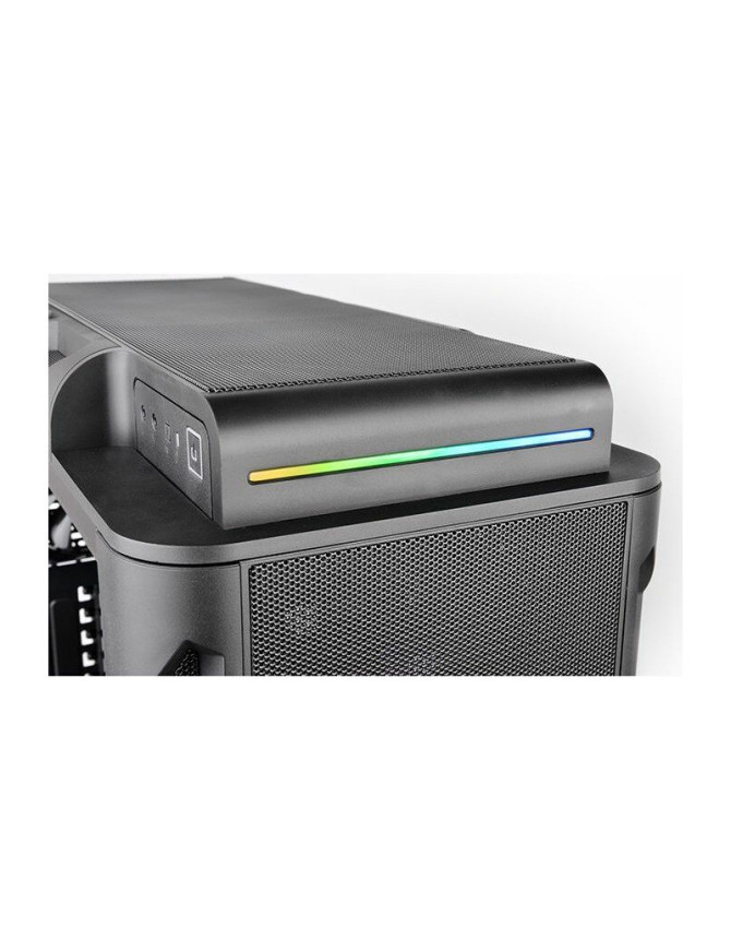 Carcasa THERMALTAKE Level 20 RS ARGB, Mid-Tower, Fara sursa, ATX, Negru