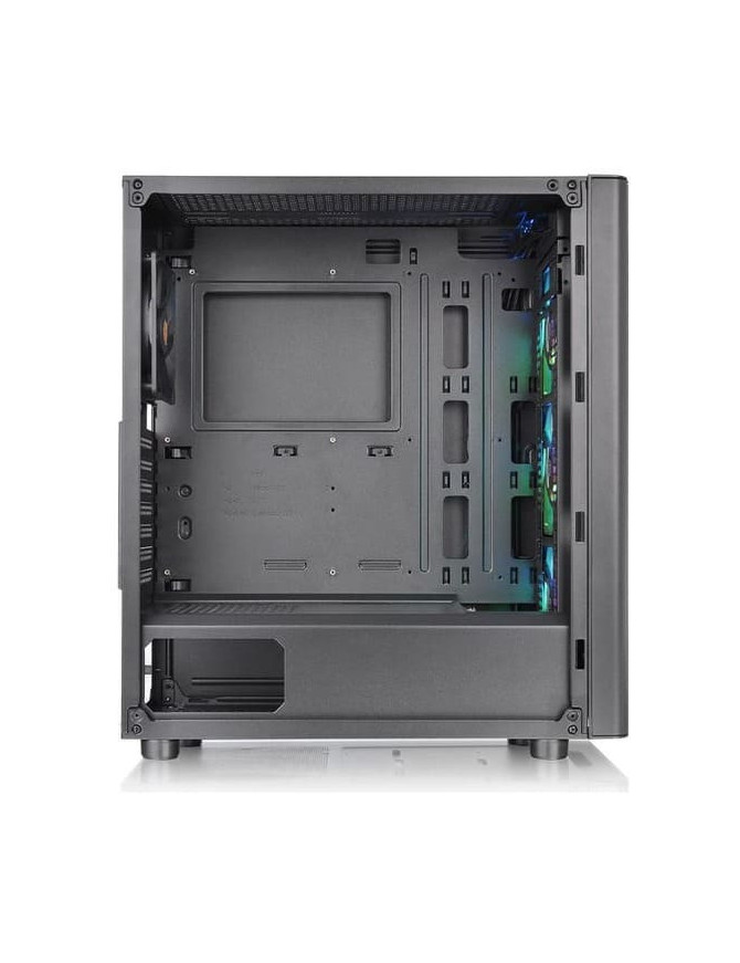 Carcasa THERMALTAKE V250, MiddleTower, panou sticla securizata, ARGB, negru