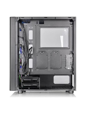Carcasa THERMALTAKE V250, MiddleTower, panou sticla securizata, ARGB, negru