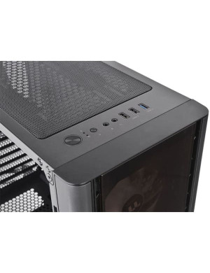 Carcasa THERMALTAKE V250, MiddleTower, panou sticla securizata, ARGB, negru