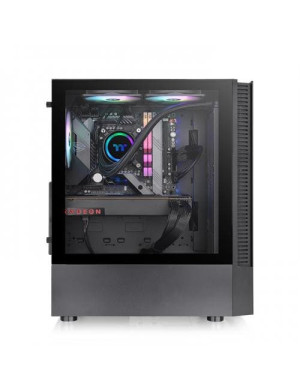 Carcasa PC THERMALTAKE View 200 TG, Fara sursa, Black