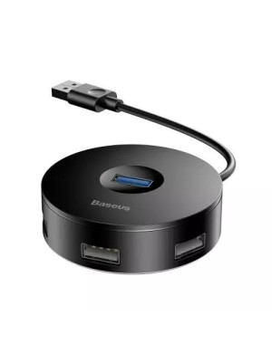 Hub USB BASEUS CAHUB-F01, 1 x USB 3.2 gen. 1 + 3 x USB 2.0, negru