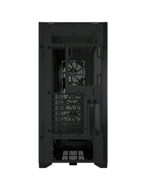 Carcasa PC CORSAIR iCUE 5000X, Fara sursa, RGB, Black