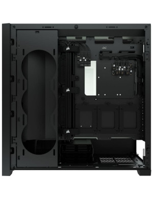 Carcasa PC CORSAIR iCUE 5000X, Fara sursa, RGB, Black