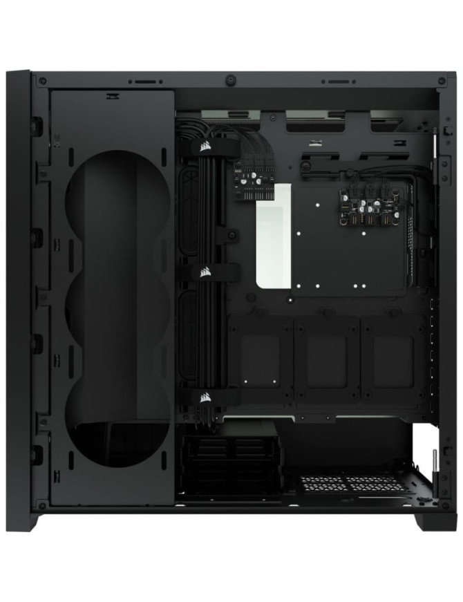 Carcasa PC CORSAIR iCUE 5000X, Fara sursa, RGB, Black