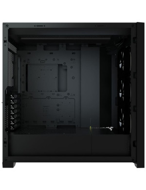 Carcasa PC CORSAIR iCUE 5000X, Fara sursa, RGB, Black