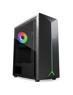 Carcasa PC NJOY CSMD-AE00UAI-BL01B, Fara sursa, Negru