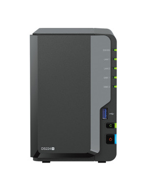 NAS SYNOLOGY DiskStation DS224+, Quad-Core Intel Celeron J4125, 2GB RAM, Black