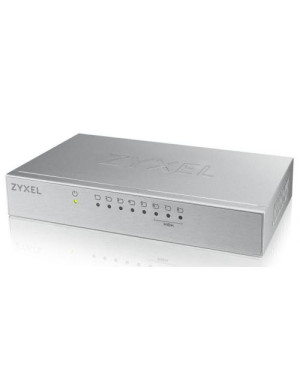 Switch ZYXEL ES-108A v3, Gigabit, 8 porturi, 10/100 Mbps, Gri
