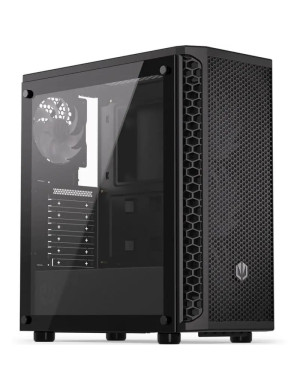 Carcasa PC ENDORFY Signum 300, Fara sursa, RGB, Black