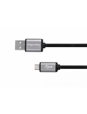 Cablu KRUGER & MATZ USB A - microUSB B Basic 0.2m