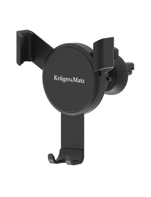 Suport auto KRUGER & MATZ Gravity KM1362, Fixare pe grila de evacuare, Black
