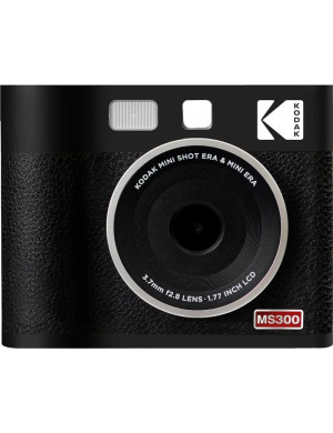 2-in-1 Camera foto instant si Imprimanta Termica KODAK Mini 3 Era MS300, Bluetooth, Negru