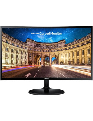 Monitor LED SAMSUNG LC24F390FHRXEN Curbat, 23.5", Full HD, 60 Hz, Black