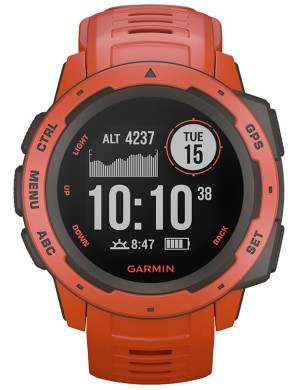 GPS Watch Garmin INSTINCT FLAME RED