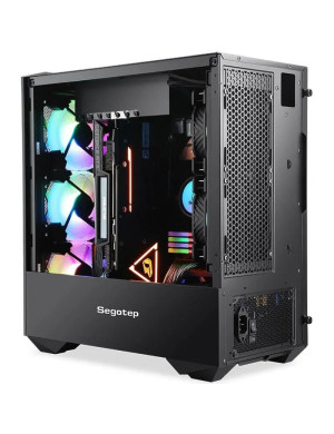 Carcasa SEGOTEP Segotep Phoenix G5, Fara sursa, Negru