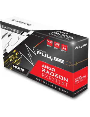 Placa video SAPPHIRE Radeon RX 6700 XT Pulse 11306-02-20G, 12GB, GDDR6, 192-bit