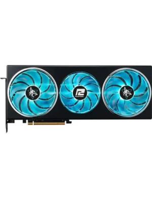 Placa video POWERCOLOR Radeon RX 7700 XT Hellhound RX7700XT 12G-L/OC, 12GB GDDR6, 192-bit