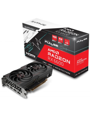 Placa video SAPPHIRE Radeon RX 6600 Pulse, 8GB, GDDR6, 128-bit