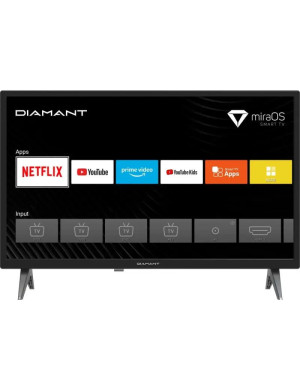 Televizor DLED Smart HORIZON Diamant 24HL4330H/B, HD, 60 cm, Negru